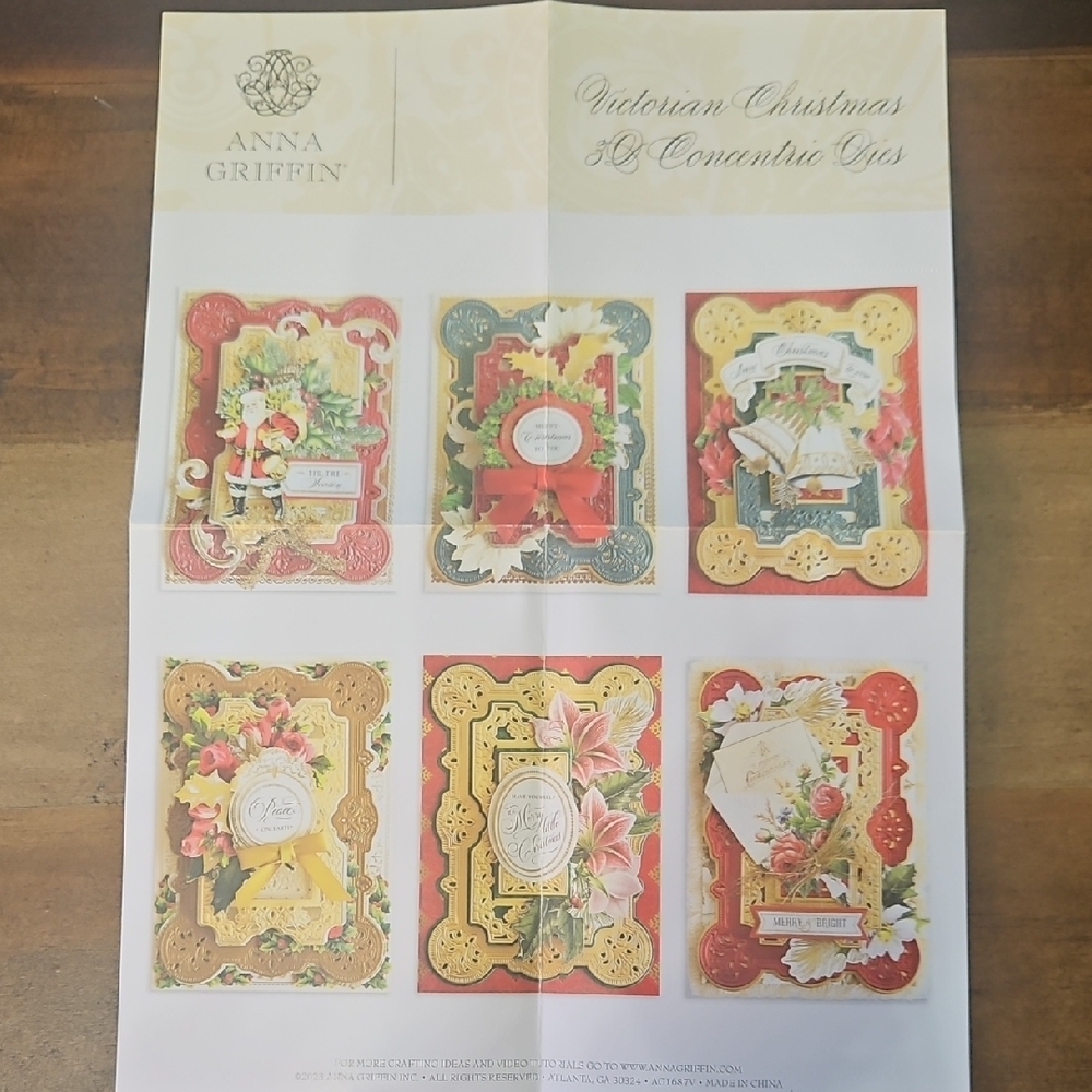 Anna Griffin Victorian Christmas Card Set